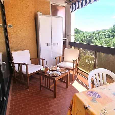 Studio "La Mer" A Bormes-Les-Mimosas Exteriör bild