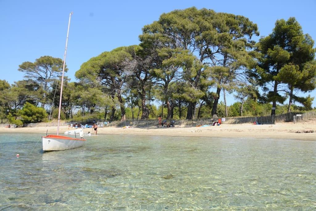 Studio "La Mer" A Bormes-Les-Mimosas Exteriör bild